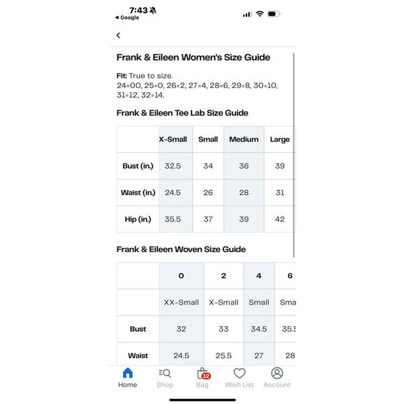 Frank & Eileen Green olive  The Everyday Straight Leg Jeans 30 - Picture 13 of 13